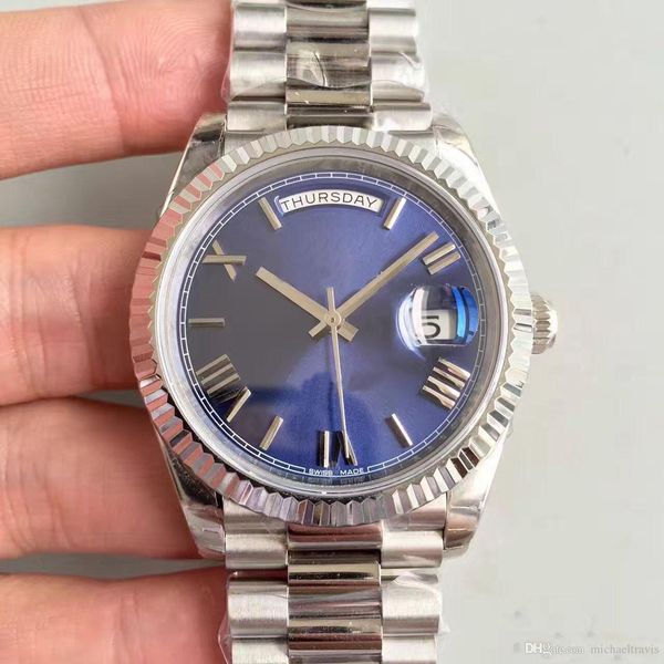 watch daydate series 40mm men's watch automatic mechanical movement 316l stainless steel sapphire mirror a variety of style, Slivery;brown
watch daydate series 40mm men's watch automatic mechanical movement 316l stainless steel sapphire mirror a variety of style, Slivery;brown