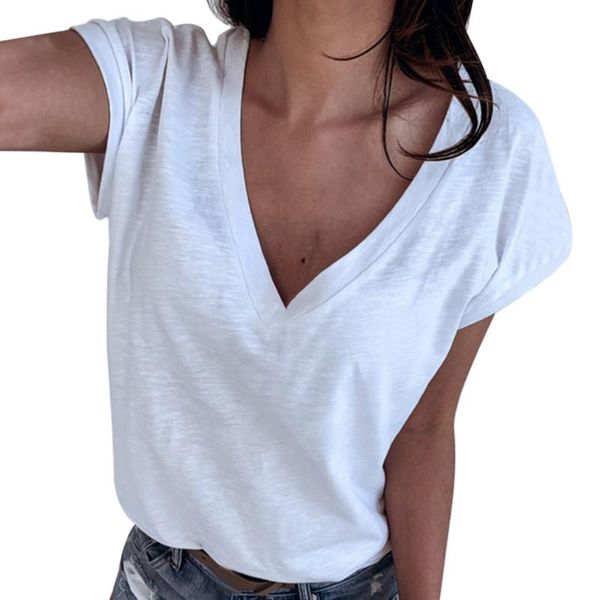 white summer t shirt women casual womens v-neck hort sleeve ladies clothings plus size short sleeve t-shirt summer
white summer t shirt women casual womens v-neck hort sleeve ladies clothings plus size short sleeve t-shirt summer