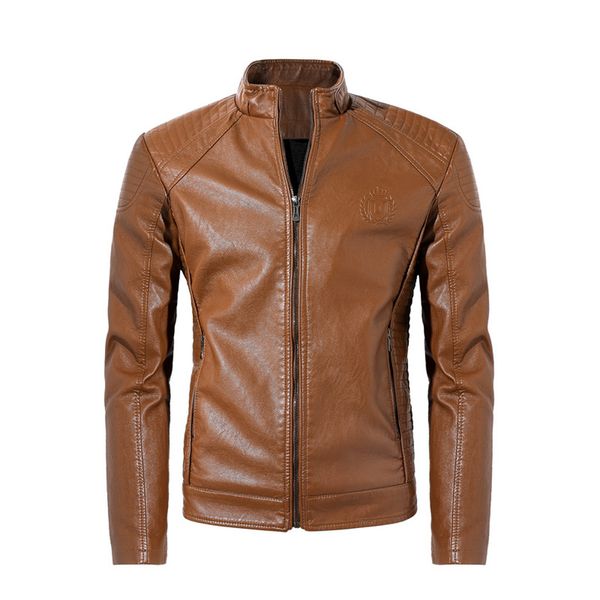 jaycosin men's coats autumn winter men vintage cool jacket leather man stand collar club coat male long sleeve polyester jackets, Black;brown
jaycosin men's coats autumn winter men vintage cool jacket leather man stand collar club coat male long sleeve polyester jackets, Black;brown