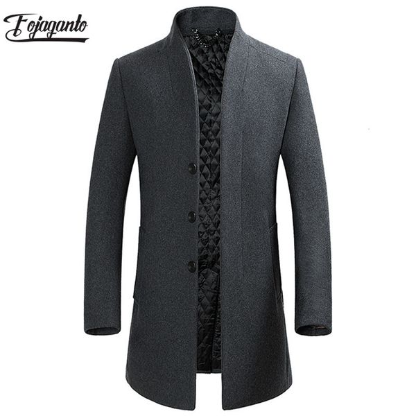 fojaganto men winter coat 2019 men's new fashion brand standing collar slim fit comfortable pea coat male trench overcoat, Black
fojaganto men winter coat 2019 men's new fashion brand standing collar slim fit comfortable pea coat male trench overcoat, Black