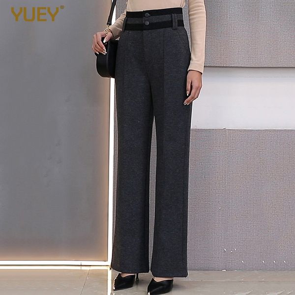 yuey 2020 spring new style casual women wide leg pants fashion cotton elastic comfortable large size high-waisted trousers, Black;white
yuey 2020 spring new style casual women wide leg pants fashion cotton elastic comfortable large size high-waisted trousers, Black;white