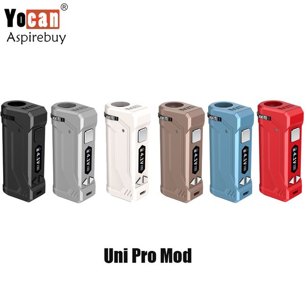 Yocan UNI Pro Mod 650mAh Box Mod OLED-дисплей подходит для всех масло Диаметр Форсунки с регулировкой по высоте 10 Sec Разогреть Различные напряжения Аутентичные
Yocan UNI Pro Mod 650mAh Box Mod OLED-дисплей подходит для всех масло Диаметр Форсунки с регулировкой по высоте 10 Sec Разогреть Различные напряжения Аутентичные
