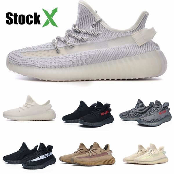 2020 новый мужчины женщины повседневная обувь статическая черный bred крем белый сезам kanye west v2 спорт кроссовки # qa598
2020 новый мужчины женщины повседневная обувь статическая черный bred крем белый сезам kanye west v2 спорт кроссовки # qa598
