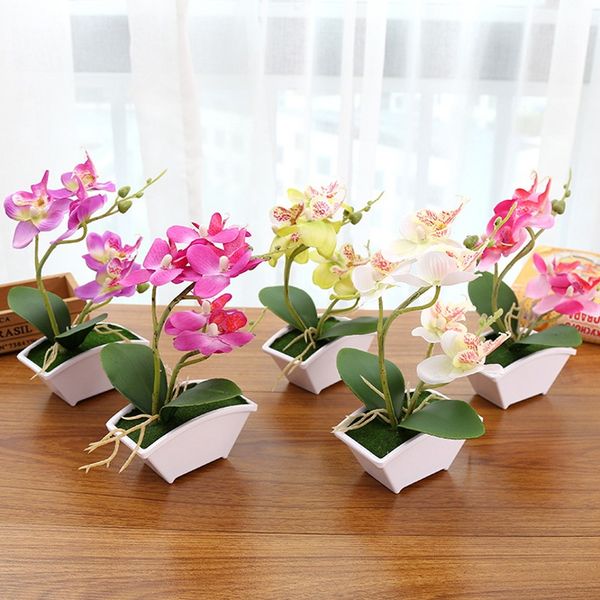 artificial flower butterfly orchid flower real touch leaves artificial plants overall floral for wedding valentine's day
artificial flower butterfly orchid flower real touch leaves artificial plants overall floral for wedding valentine's day