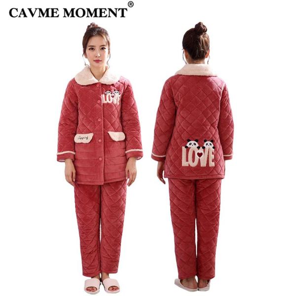 cavme winter pajama наборы женщины 2 шт главная одежда женская homewear воротник отложной полный брюки сгущаться 3 слои 40-80kg, Blue;gray
cavme winter pajama наборы женщины 2 шт главная одежда женская homewear воротник отложной полный брюки сгущаться 3 слои 40-80kg, Blue;gray