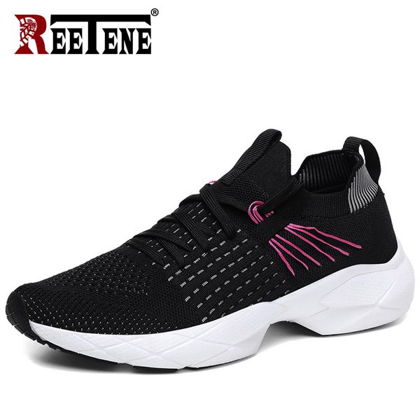 reetene women's breathable shoes casual running mesh female shoes comfortable women sneakers outdoor sports, Black
reetene women's breathable shoes casual running mesh female shoes comfortable women sneakers outdoor sports, Black