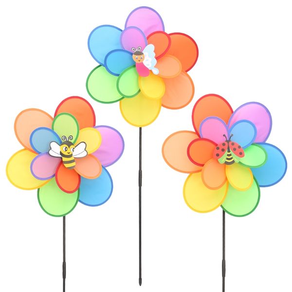 larger double layer insect windmill wind spinner kids toy yard garden decoration shaper trinmmer shirts supplies
larger double layer insect windmill wind spinner kids toy yard garden decoration shaper trinmmer shirts supplies