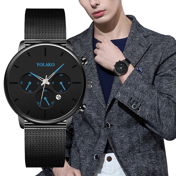male classic wristwatch fashion mens business versatile watches luxury ultra thin stainless steel band watch analog quartz watch, Slivery;brown
male classic wristwatch fashion mens business versatile watches luxury ultra thin stainless steel band watch analog quartz watch, Slivery;brown
