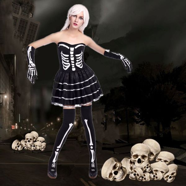 halloween dress maiden woman gothic skull pumpkin pattern festival costume for female loose jersey dresses clothing 2018, Black;red
halloween dress maiden woman gothic skull pumpkin pattern festival costume for female loose jersey dresses clothing 2018, Black;red