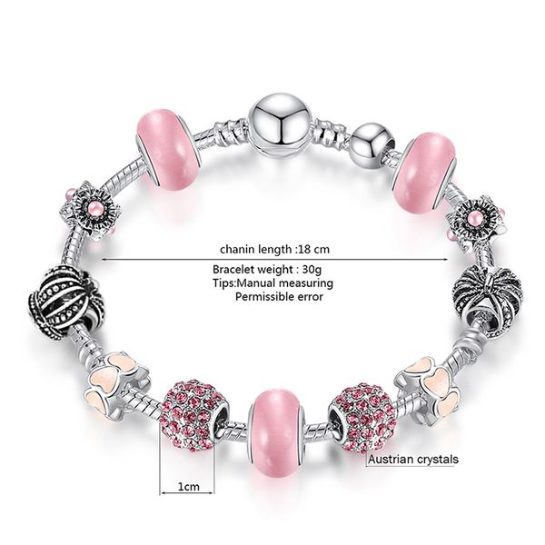 jingzeyi fashion jewellery european charm bracelets for women plated silver beads bracelets & bangles diy jewelry girl's gift, White
jingzeyi fashion jewellery european charm bracelets for women plated silver beads bracelets & bangles diy jewelry girl's gift, White