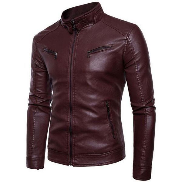 new autumn motorcycle jacket retro leather jacket coat men's clothing fashion motorcycle zipper pocket design pu leather
new autumn motorcycle jacket retro leather jacket coat men's clothing fashion motorcycle zipper pocket design pu leather