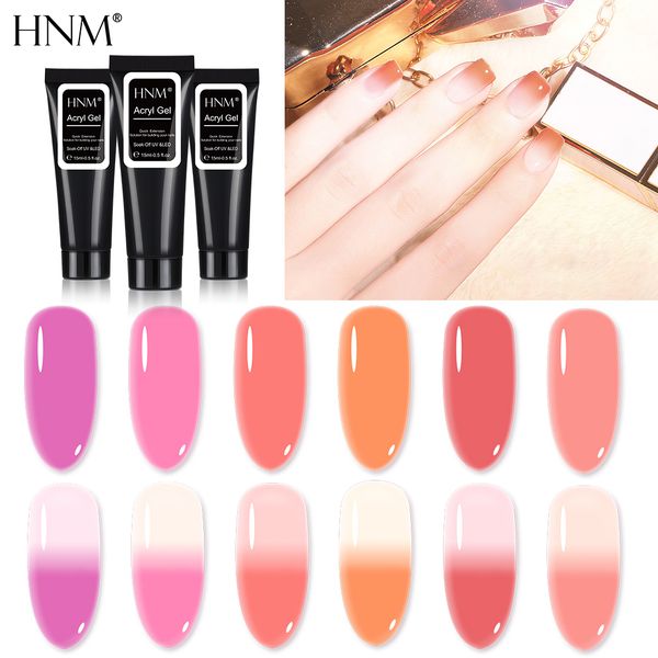 hnm 15ml temperature color-changing poly gel nail polish soak off acryl extension gel nail varnish primer uv led salon manicure, Red;pink
hnm 15ml temperature color-changing poly gel nail polish soak off acryl extension gel nail varnish primer uv led salon manicure, Red;pink