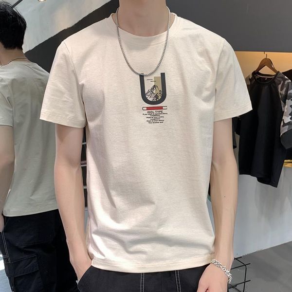 new men tide of han edition cultivate one's morality short sleeve t-shirt printed t-shirts men round collar half sleeve, White;black
new men tide of han edition cultivate one's morality short sleeve t-shirt printed t-shirts men round collar half sleeve, White;black