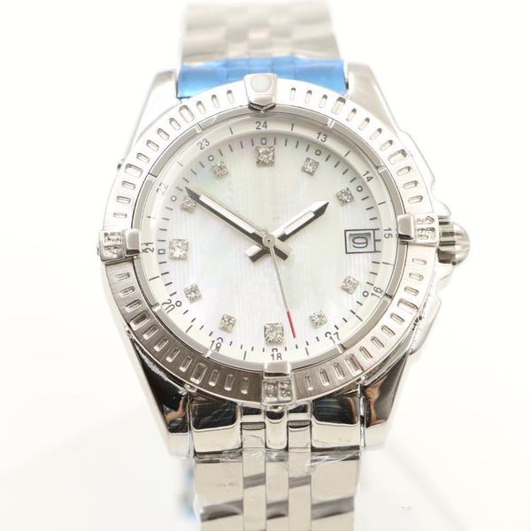 35mm casual quartz movement women women watch watches ladies wristwatch white shell dial with date window, Slivery;brown
35mm casual quartz movement women women watch watches ladies wristwatch white shell dial with date window, Slivery;brown