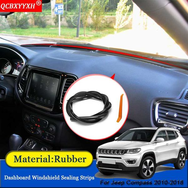 qcbxyyxh car-styling rubber anti-noise soundproof dustproof car dashboard windshield sealing strips for compass 2010-2018
qcbxyyxh car-styling rubber anti-noise soundproof dustproof car dashboard windshield sealing strips for compass 2010-2018