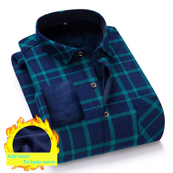 new arrivals winter men shirts men cotton polyester add wool shirt mens fashion plaid long sleeved warm shirt male street blouse, White;black
new arrivals winter men shirts men cotton polyester add wool shirt mens fashion plaid long sleeved warm shirt male street blouse, White;black