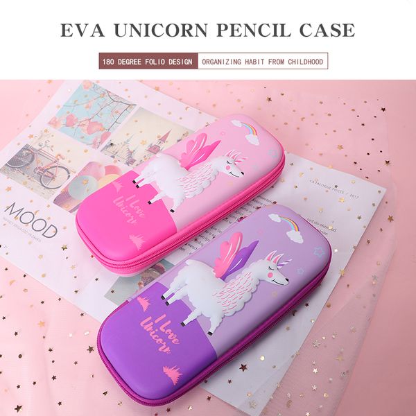 3d kawaii eva pencilcase big capacity zipper school stationery large eco friendly unicorn pencil cases for girls kids
3d kawaii eva pencilcase big capacity zipper school stationery large eco friendly unicorn pencil cases for girls kids