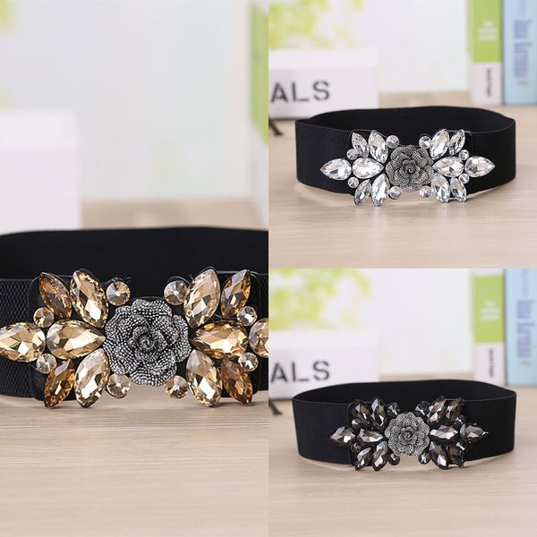 flower belt women's all-match dress decoration wide band dress elastic band crystal waist seal women's body shaping elastic, Black;brown
flower belt women's all-match dress decoration wide band dress elastic band crystal waist seal women's body shaping elastic, Black;brown