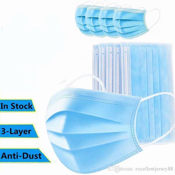 50 pcs dust-proof mask disposable face masks 3-layer protective 3-ply face mask in stock fast ing
50 pcs dust-proof mask disposable face masks 3-layer protective 3-ply face mask in stock fast ing
