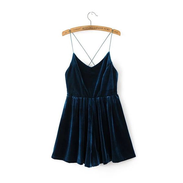 velvet women jumpsuit suspenders blackless rompers shorts solid overalls strap playsuit high waist ladies jumpsuits clothing, Black;white
velvet women jumpsuit suspenders blackless rompers shorts solid overalls strap playsuit high waist ladies jumpsuits clothing, Black;white