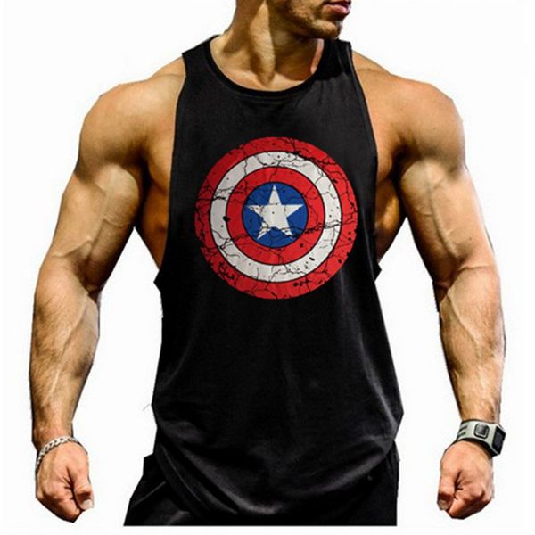 gold gymnastics sports bodybuilding sports vest men's fitness muscle print men's sleeveless vest, Black;blue
gold gymnastics sports bodybuilding sports vest men's fitness muscle print men's sleeveless vest, Black;blue
