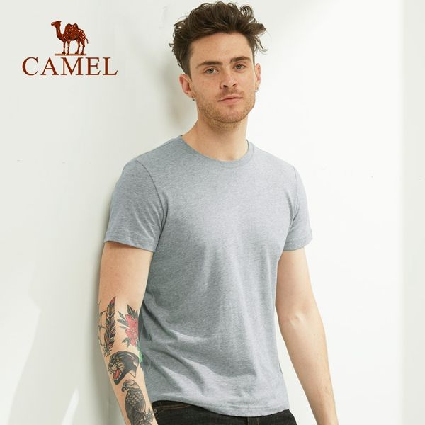 camel men outdoor casual t-shirt solid color summer quick-dry soft breathable flexible sports shirt o-neck short-sleeve, Gray;blue
camel men outdoor casual t-shirt solid color summer quick-dry soft breathable flexible sports shirt o-neck short-sleeve, Gray;blue