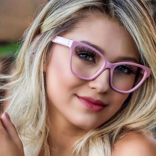 belmon spectacle frame women eyeglasses computer prescription optical for female eyewear clear lens glasses frame 97660, Black
belmon spectacle frame women eyeglasses computer prescription optical for female eyewear clear lens glasses frame 97660, Black