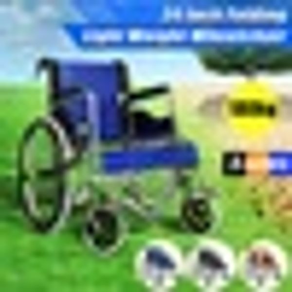 3 color upgraded 24'' aluminum foldable lightweight medical wheelchair footrest backrest transport folding ark brakes wheelchair
3 color upgraded 24'' aluminum foldable lightweight medical wheelchair footrest backrest transport folding ark brakes wheelchair