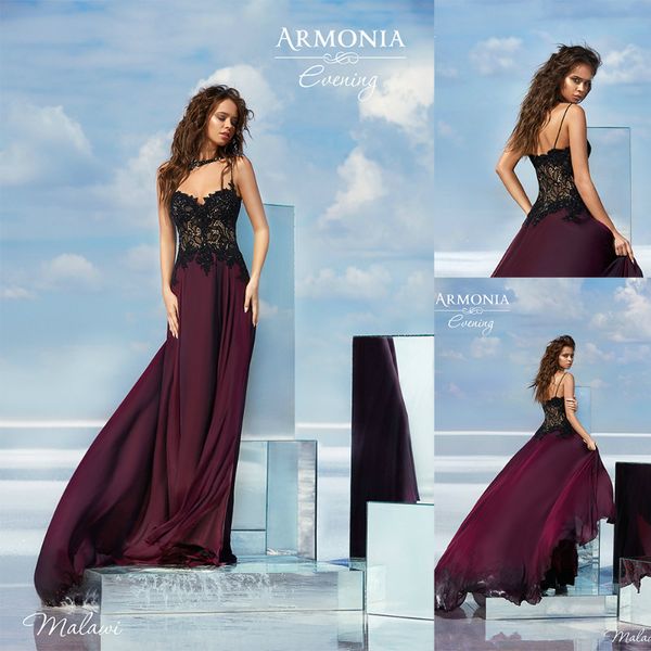 tmarmonia customined a line prom dress spaghetti sleeveless lace applique party dress sweep train robes de soirée, Black
tmarmonia customined a line prom dress spaghetti sleeveless lace applique party dress sweep train robes de soirée, Black