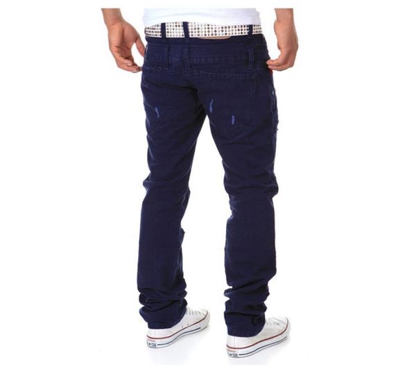 sz.wensidi men winter pants skinny full length pants men streetwear pure color denim jeans trousers autumn winter, Black
sz.wensidi men winter pants skinny full length pants men streetwear pure color denim jeans trousers autumn winter, Black