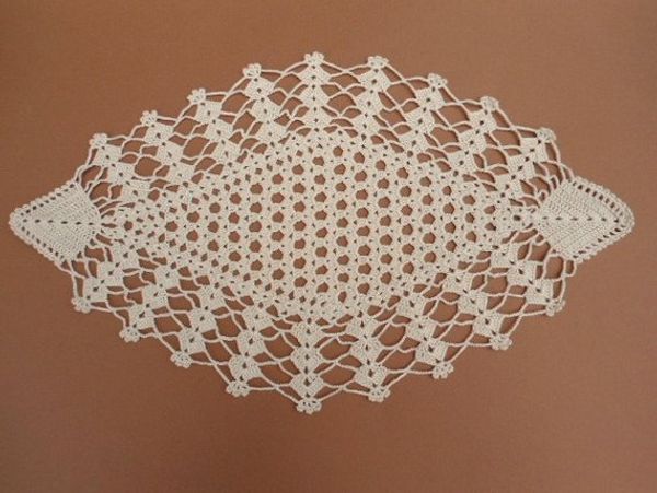 1pcs handmade crochet doily, oval crochet doily, size - 17 " x 10 " (44 cm . x 25 cm . ), wedinng centerpiece, round doilies, larg, Black
1pcs handmade crochet doily, oval crochet doily, size - 17 " x 10 " (44 cm . x 25 cm . ), wedinng centerpiece, round doilies, larg, Black