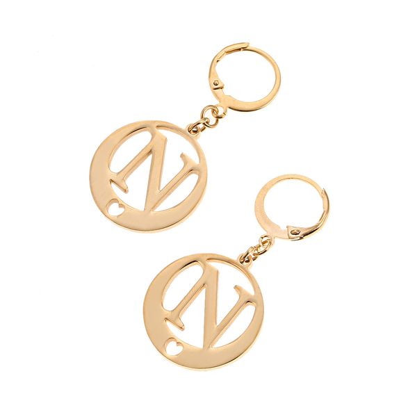 gold color alphabet earring monogram trendy simple round jewelry initial letters n pendant earring from a-z (n), Silver
gold color alphabet earring monogram trendy simple round jewelry initial letters n pendant earring from a-z (n), Silver