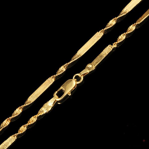 promotion 2mm jinshui wave gold chain 18k filled antique copper smooth snake chain necklace jewelr 20-24" 50cm 60cm chains bulk necklac, Silver
promotion 2mm jinshui wave gold chain 18k filled antique copper smooth snake chain necklace jewelr 20-24" 50cm 60cm chains bulk necklac, Silver