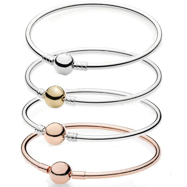 other bracelets classic 925 sterling silver bracelet with rose gold buckle jewelry diy original charm women jewelry,, Golden;silver
other bracelets classic 925 sterling silver bracelet with rose gold buckle jewelry diy original charm women jewelry,, Golden;silver