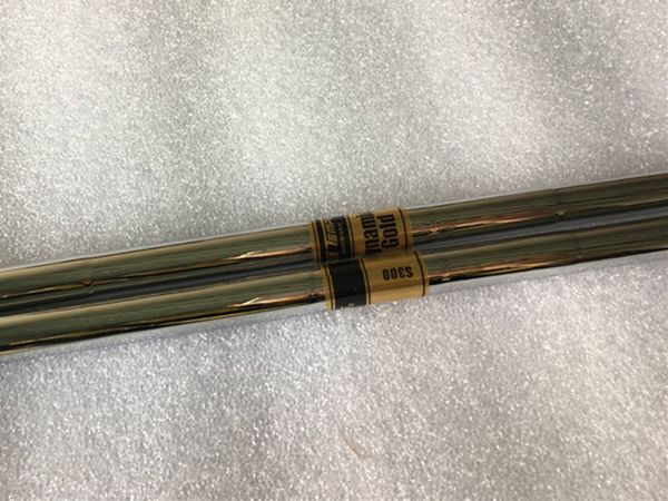 10pcs true temper dynamic gold steel shaft r200/s200/r300/s300 flex golf steel shaft for golf irons and wedges