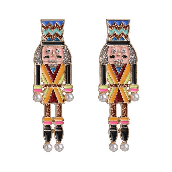 new oil soldier stud earrings for women fashion boho personality rhinestone oorbellen femme trendy handmade evening ear jewelry, Golden;silver
new oil soldier stud earrings for women fashion boho personality rhinestone oorbellen femme trendy handmade evening ear jewelry, Golden;silver