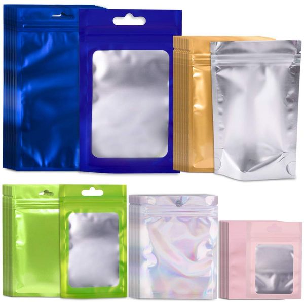 100 pcs aluminum foil reusable zip lock food grade storage bag for coffee tea powder mylar foil self sealing package pouches
100 pcs aluminum foil reusable zip lock food grade storage bag for coffee tea powder mylar foil self sealing package pouches