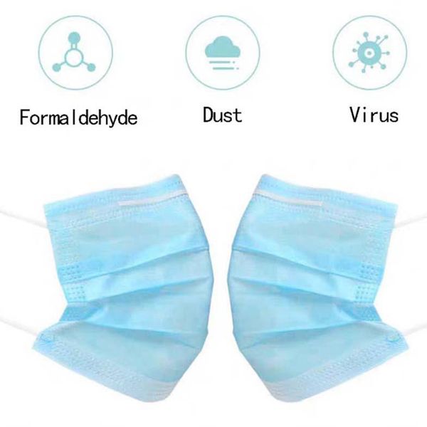 disposable masks melt-blown non-woven dust-proof filter isolation masks protective cover three layers of breathable face masks 50 packs
disposable masks melt-blown non-woven dust-proof filter isolation masks protective cover three layers of breathable face masks 50 packs