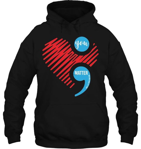 men hoodie black suicide prevention depression awareness heart and semi colon women streetwear
men hoodie black suicide prevention depression awareness heart and semi colon women streetwear