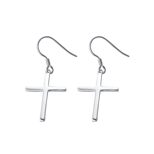 warme farben 100% 925 sterling silver cross drop earrings classic fine jewelry earrings party gifts for women man earring, Golden;silver
warme farben 100% 925 sterling silver cross drop earrings classic fine jewelry earrings party gifts for women man earring, Golden;silver