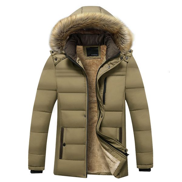 winter long cotton-padded clothes increase down thickening cotton-padded jacket dress, Black