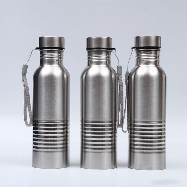 leakproof 750ml portable wide mouth antiskid and sports bottle with rope simple single walled stainless steel water bottle
leakproof 750ml portable wide mouth antiskid and sports bottle with rope simple single walled stainless steel water bottle