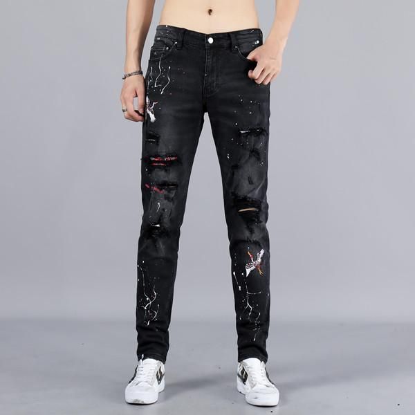 2020 new mens designer jeans skinny joggers motorcycle men new ripped pants long solid mens skinny men trousers purple brand jeans, Blue
2020 new mens designer jeans skinny joggers motorcycle men new ripped pants long solid mens skinny men trousers purple brand jeans, Blue