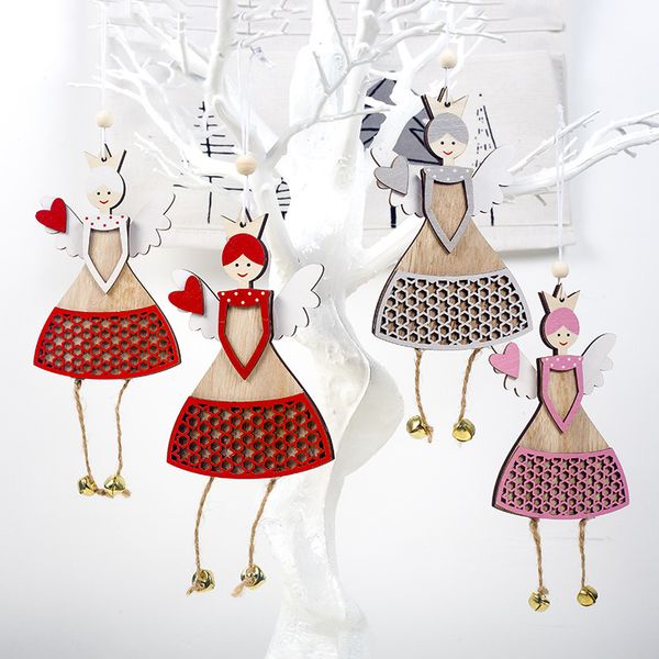 wooden painted love angel christmas pendant christmas tree bell hanging ornaments window display xmas party decors gift kids toy
wooden painted love angel christmas pendant christmas tree bell hanging ornaments window display xmas party decors gift kids toy