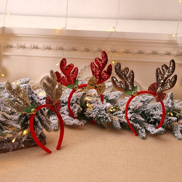 christmas decorations antlers head buckle loose powder long antler children's holiday show christmas headband
christmas decorations antlers head buckle loose powder long antler children's holiday show christmas headband