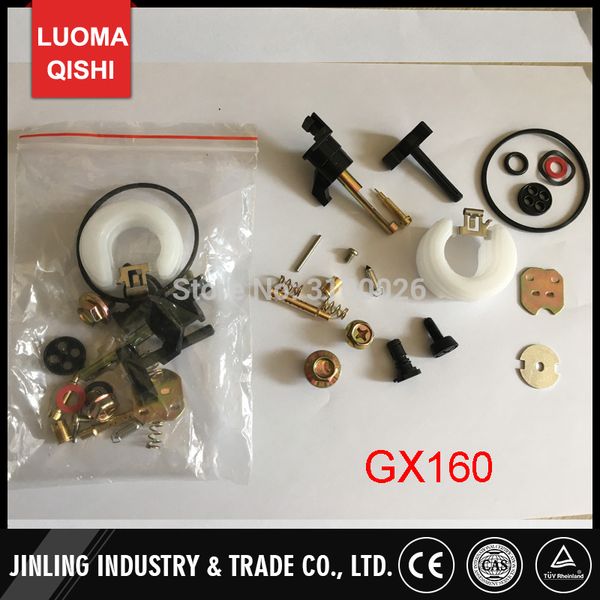 1 bag 168f carburetor repair kit to fit gx160 gx200 engine 5.5 6.5hp generator 2kw 3kw spare parts
1 bag 168f carburetor repair kit to fit gx160 gx200 engine 5.5 6.5hp generator 2kw 3kw spare parts