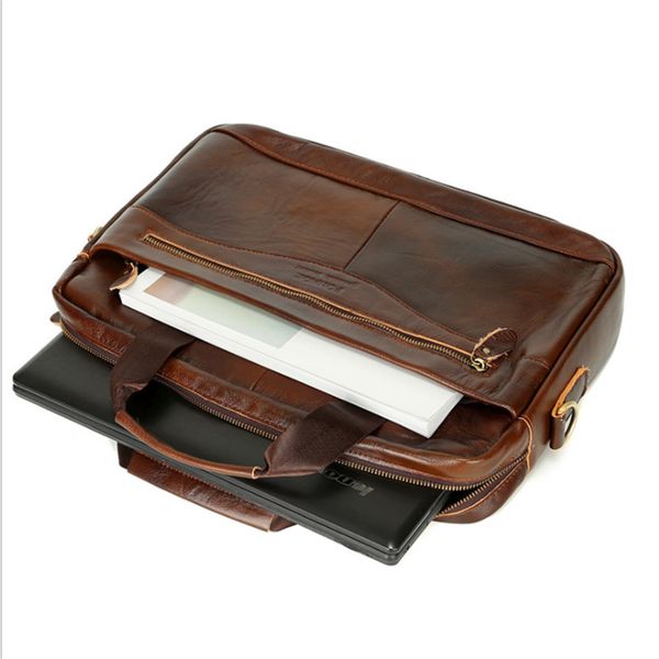 oil wax cowhide leather briefcase mens genuine leather handbags crossbody bags men's business messenger bags laptop
oil wax cowhide leather briefcase mens genuine leather handbags crossbody bags men's business messenger bags laptop