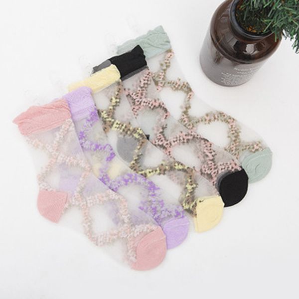 new summer transparent cute flowers socks women elastic lace sokken creative funny socks japan harajuku calcetines mujer, Black;white
new summer transparent cute flowers socks women elastic lace sokken creative funny socks japan harajuku calcetines mujer, Black;white