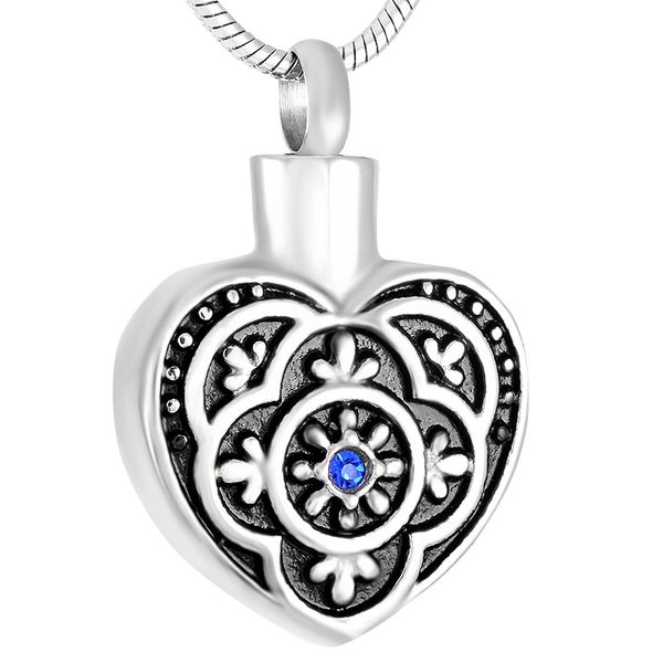 ijd9328 кремация цветок из нержавеющей стали синий кристалл кулон ожерелье маленькая коробка памятные для пепла урна сувенир ювелирные издел, Silver
ijd9328 кремация цветок из нержавеющей стали синий кристалл кулон ожерелье маленькая коробка памятные для пепла урна сувенир ювелирные издел, Silver