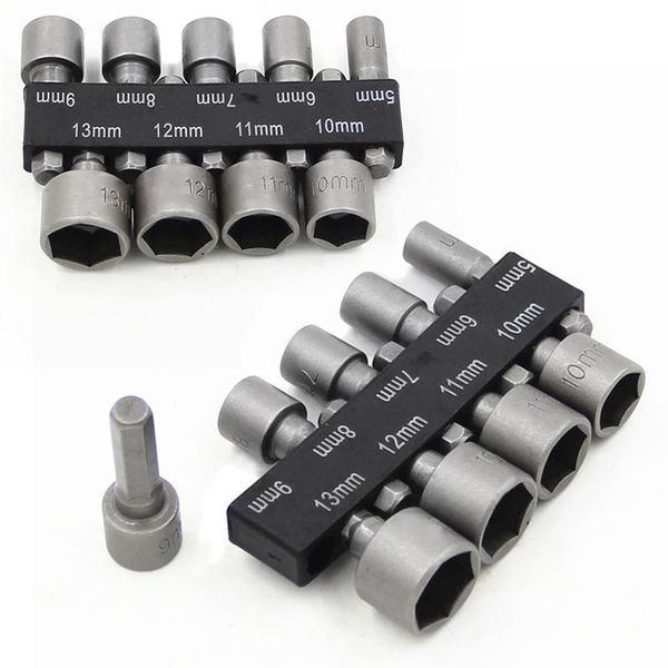 9pcs 1/4" hex shank power nut driver drill bit socket wrench screw 5-13mm nut driver set socket adapter
9pcs 1/4" hex shank power nut driver drill bit socket wrench screw 5-13mm nut driver set socket adapter